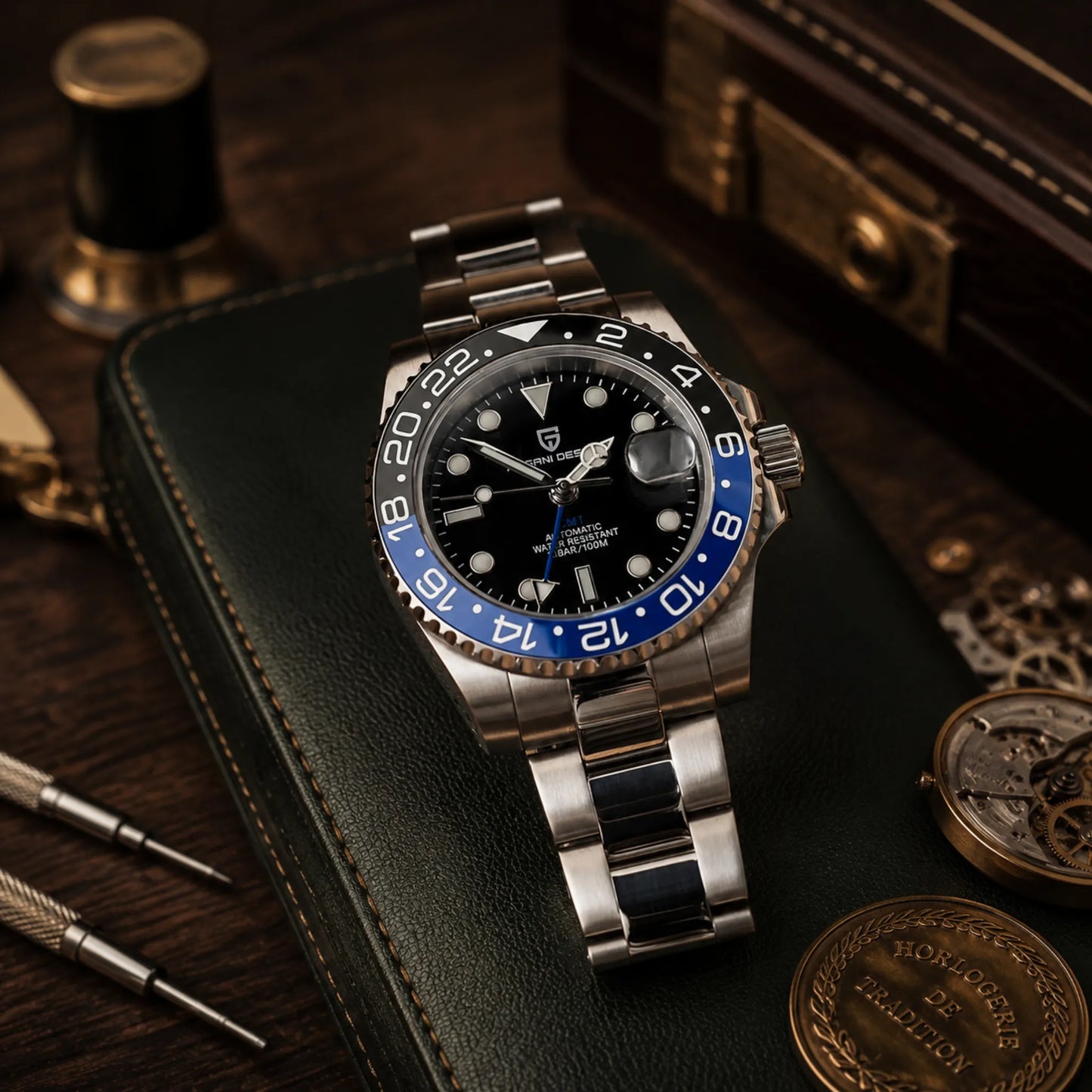 Anton Poedagar® GMT Méridien